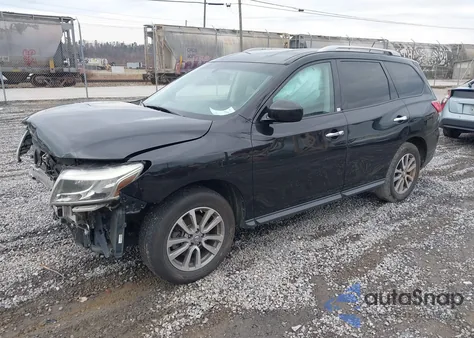2016 Nissan Pathfinder Platinum/S/Sl/Sv z USA, uszkodzony, nr VIN 5N1AR2MM7GC621419